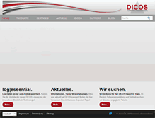 Tablet Screenshot of dicos.de